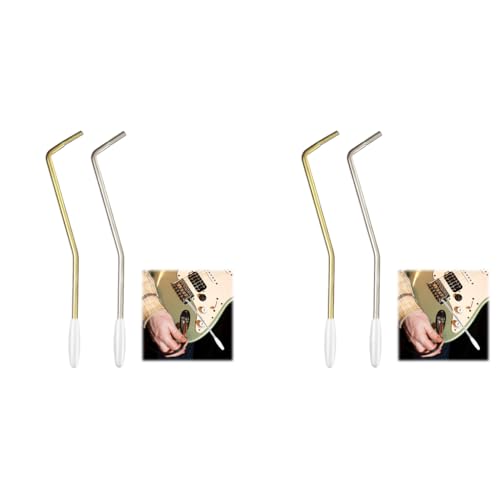 HASTHIP® 4PCS Whammy Bars 5mm 6mm Metal Tremolo Arms Universal Threaded Replacement for Electric Guitar HASTHIP® 4PCS Whammy Bars 5mm 6mm Metal Tremolo Arms Universal Threaded Replacement for Electric Guitar